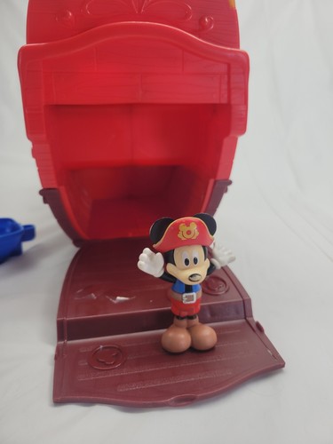 Disney Junior Mickey Mouse Funhouse Treasure Adventure Pirate Ship - Picture 7 of 14