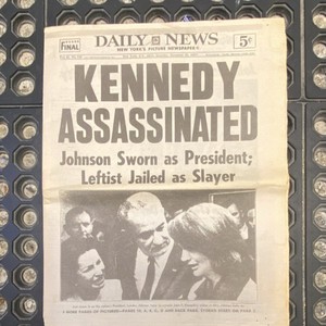 Daily News November 23, 1963 Kennedy Assassinated Newspaper