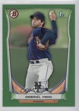 2014 Bowman Prospects Green 101/199 Gabriel Ynoa #BP76 1f0