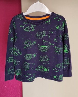 Nutmeg Baby Jungen Langarmshirt Gr. 86/92 Freizeit  Longsleeve Schlafshirt