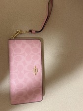 Coach Pink Leather Wallets for Women for sale | eBay