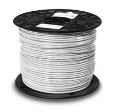 12 AWG Solid Copper White THHN Wire 500ft