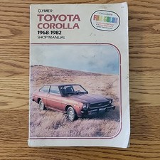 Clymer Toyota Corolla 1968-1983 Rear Wheel Drive Shop Manual A194 — listing 6