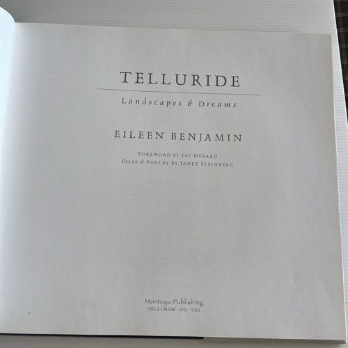 TELLURIDE Colorado Landscapes & Dreams Eileen Benjamin Photography Book 1st Ed - Picture 5 of 18
