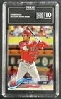 SHOHEI OHTANI TAG 10 2018 TOPPS UPDATE #US285 ROOKIE RC ANGELS 0208