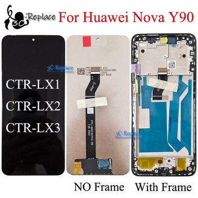 For Huawei Nova Y90 CTR-LX1 CTR-LX2 CTR-LX3 LCD Display Touch Screen Assembly