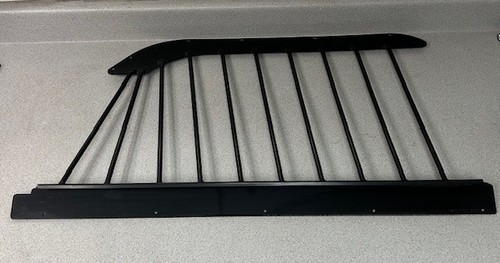 WINDOW ARMOR STEEL BARS, REAR PASSENGER, 2013-2019 FORD EXPLORER, INTERCEPTOR