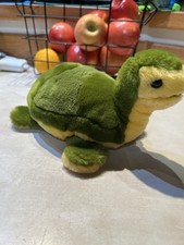 RARE Vintage Steiff Turtle Tortoise Plush W/Button Tag