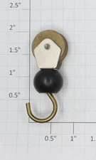 Lionel 219-53 Brass Crane Car Hook, Ball, & Pulley