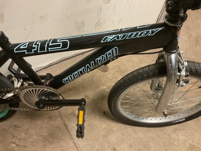 Vintage Specialized Fatboy 415 Green Black Padded Seat BMX Bike