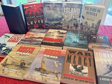 WWII Pacific Theater Book lot of 14 Volumes |...