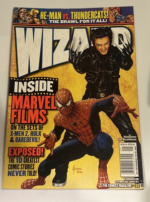 WIZARD Comics Magazine #132 September 2002 Cover 1 Jusko