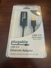 Plugable USB3-E1000 USB 3.0 to 10/100/1000 Gigabit Ethernet LAN Network Adapter