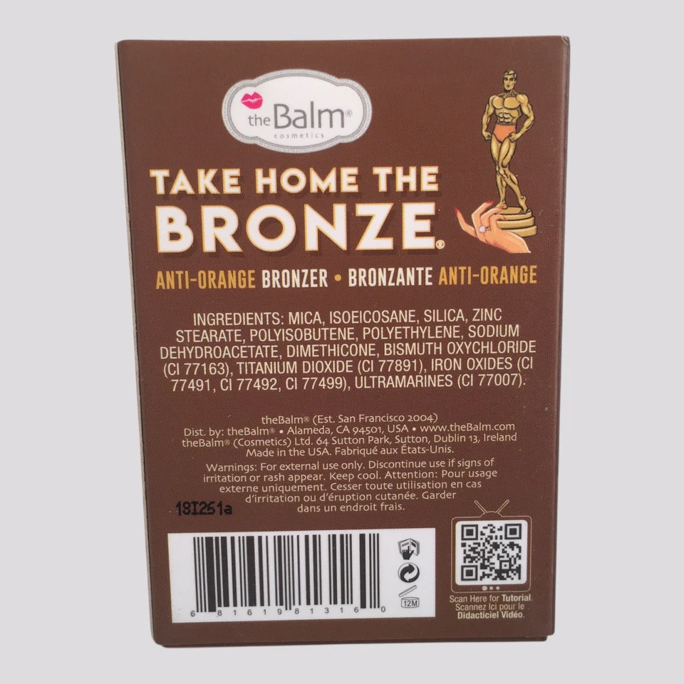 theBalm Take Home The Bronze Anti-Orange Bronzer, 7.08g/0.25 oz. - Shade: GREG - Image 2 of 4