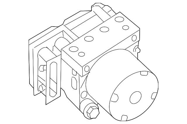 Conjunto hidráulico ABS para Nissan (N/P 47660-9TF2B)