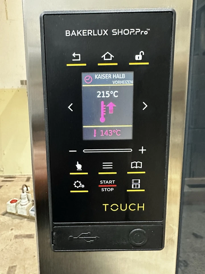 UNOX BAKERLUX SHOP.Pro TOUCH XEFT-03HS-ETRV  Bj.2019 mit Dunstabzug - Bild 2 von 4