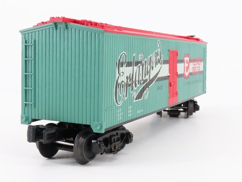 O Gauge 3-Rail MTH Rail King 30-78091 Erlanger's Beer Reefer #69411 w/ ETD - Picture 6 of 11