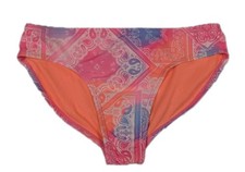 Wonder Nation Girls Large 10-12 PLUS Bikini Bottoms Paisley Multicolor