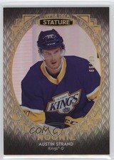 2020-21 Upper Deck Stature Rookies Portrait Variant /99 Austin Strand #107 0f7x