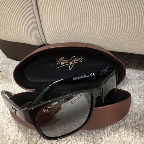 Maui Jim Mixed Plate MJ721 Black Frame Storm Grey/Black Polarized Lenses