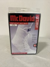 Nuevo tobillera ligera McDavid 199R blanco adulto talla XL