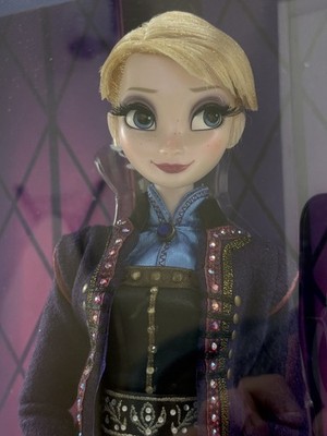 elsa doll purple dress Deep Purple Ice Queen Dress for Dolls