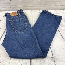 Vintage Levi  s 517 Jeans Men 36x31 Fit 35x30 Blue Bootcut Made In USA