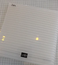 Stampin Up -  Corrugated 3D Embossing Folder  ?