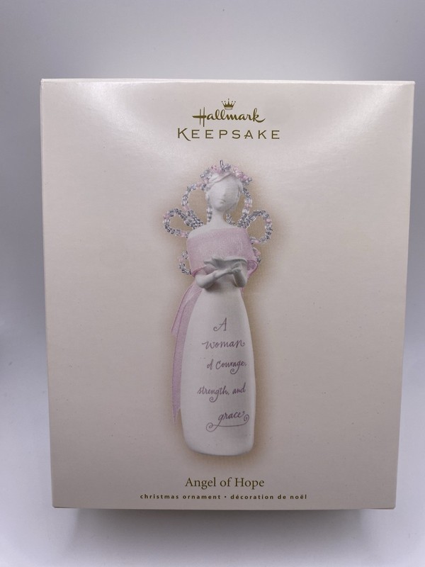 Hallmark Keepsake 2007 Angel of Hope Christmas Ornament- NEW- READ