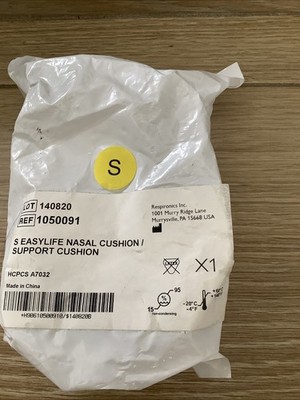 New Respironics S Easylife 1050091 Nasal Support Cushion Small HCPCS A7032