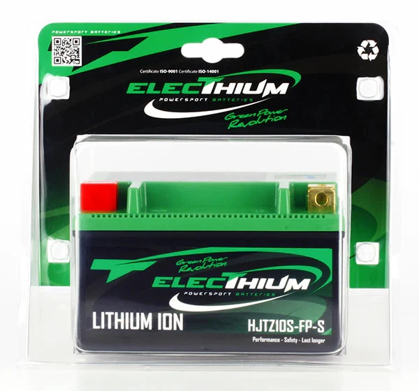 Batterie Electhium Lithium HJTZ10S-FP-S - (YTZ10S-BS) - Photo 2/4