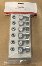 Fender Locking Stratocaster/Telecaster Tuning Machines, Polished Chrome