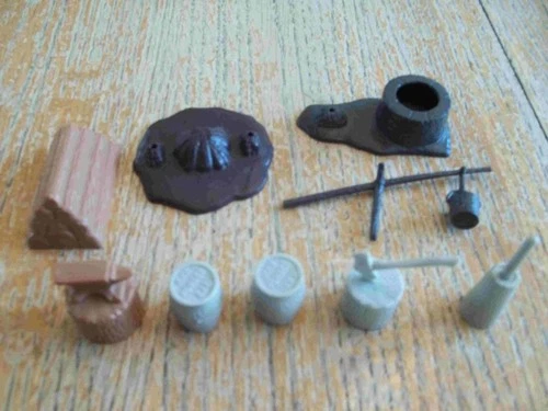 1957 MARX  Fort Apache Playset 9 (of 10) Fort Apache Accessories