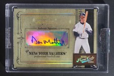 2004 Playoff Prime Cuts Don Mattingly Century Gold Autograph Auto /10 DZ2342