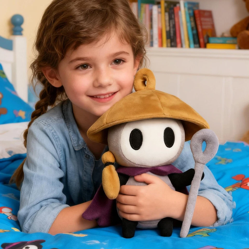 For Hollow Knight Silksong Sherma Plush Plush Doll Soft Knight Figure - image 3 of 4