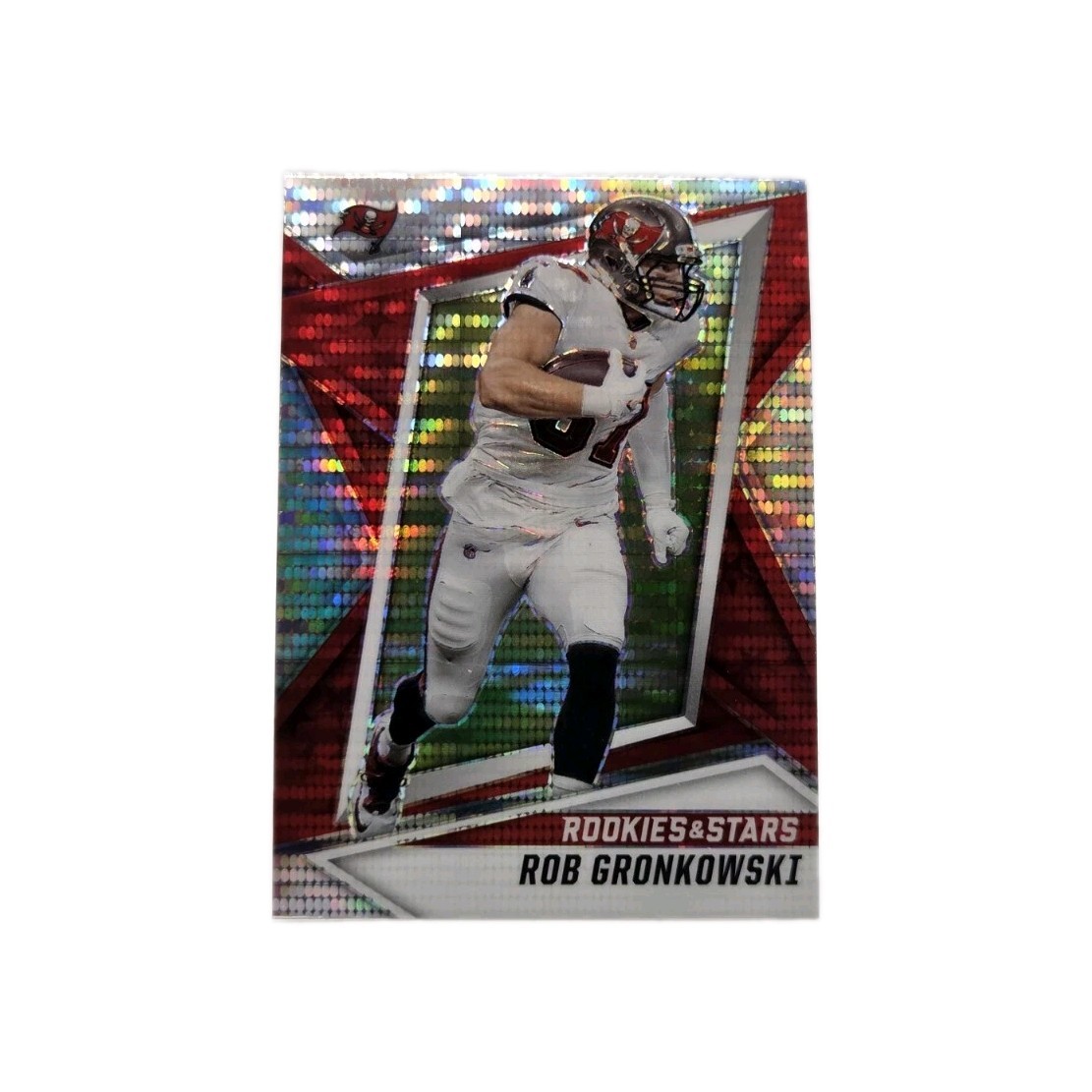 Rob Gronkowski 2021 Panini Rookies and Stars Prizm Pulsar #12 Tampa Buccaneers