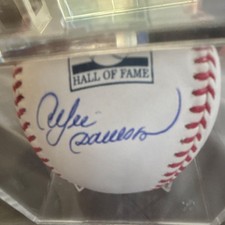 Andre Dawson Hall of Fame Official Major League Baseball Autographed JSA Auth 