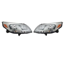 Headlights For 2013-2015 Chevy Malibu LS 16 Limited LS Driver&Passenger Halogen