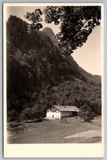 Vintage RPPC Kugelbachbauer Alps Inn Franz Gruber Austria Mountain Scene c.1940s
