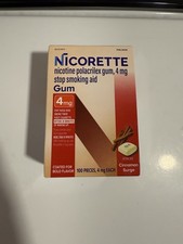 Nicorette Cinnamon Surge 4mg Nicotine Gum - 100 Count