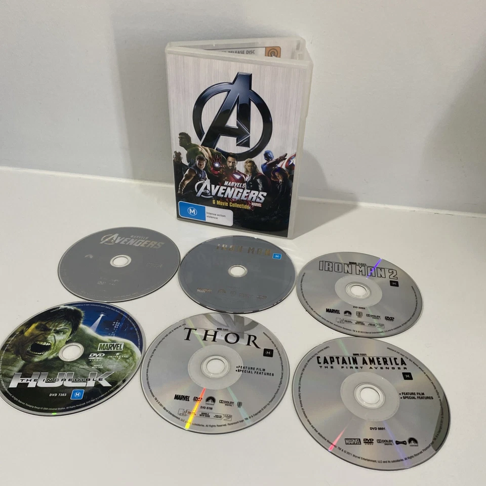 Marvel's Avengers 6-Movie Collection DVD Box Set - image 3 of 4