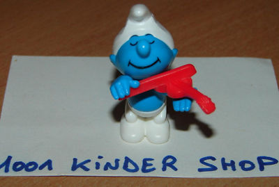 KINDER K97 N°62 SCHTROUMPF SMURF SCHLÜMPFE VIOLON