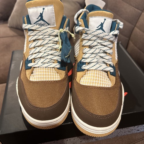 NEW IN BOX AIR JORDAN 4 RETRO BIG BOYS 7 - Picture 2 of 9