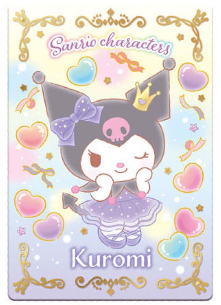 Sanrio characters Kuromi カード Kuromi smile Queen Sanrio Characters Card TCG 2016 Japanese