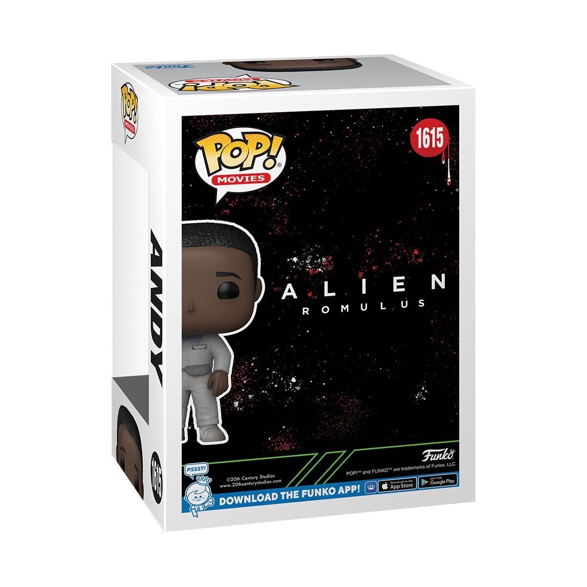 Alien Romulus Andy POP Vinyl Figure #1615 Horror Funko New
