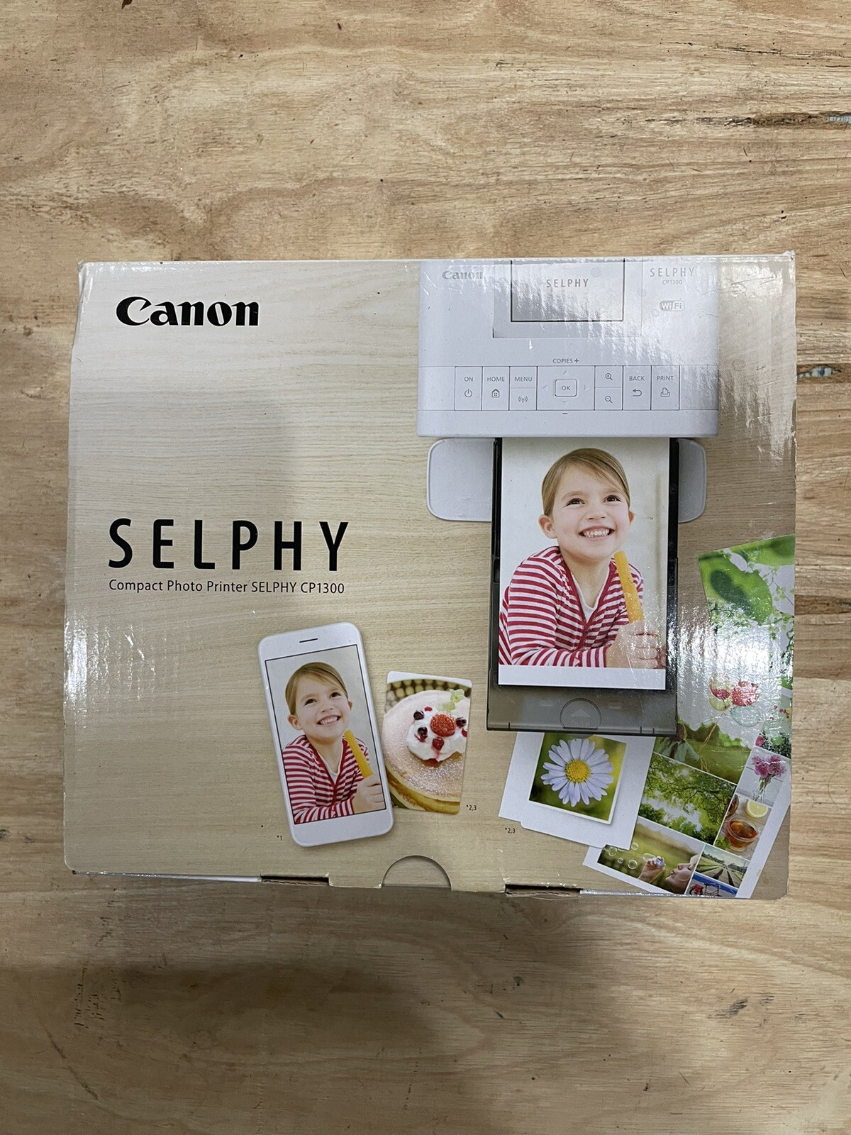 Canon SELPHY CP1300 Compact Photo Printer - White (2235C001)