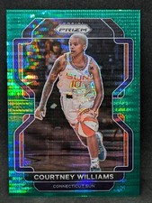 2022 Prizm WNBA Green Pulsar Courtney Williams #113 SSP /25 Connecticut Suns