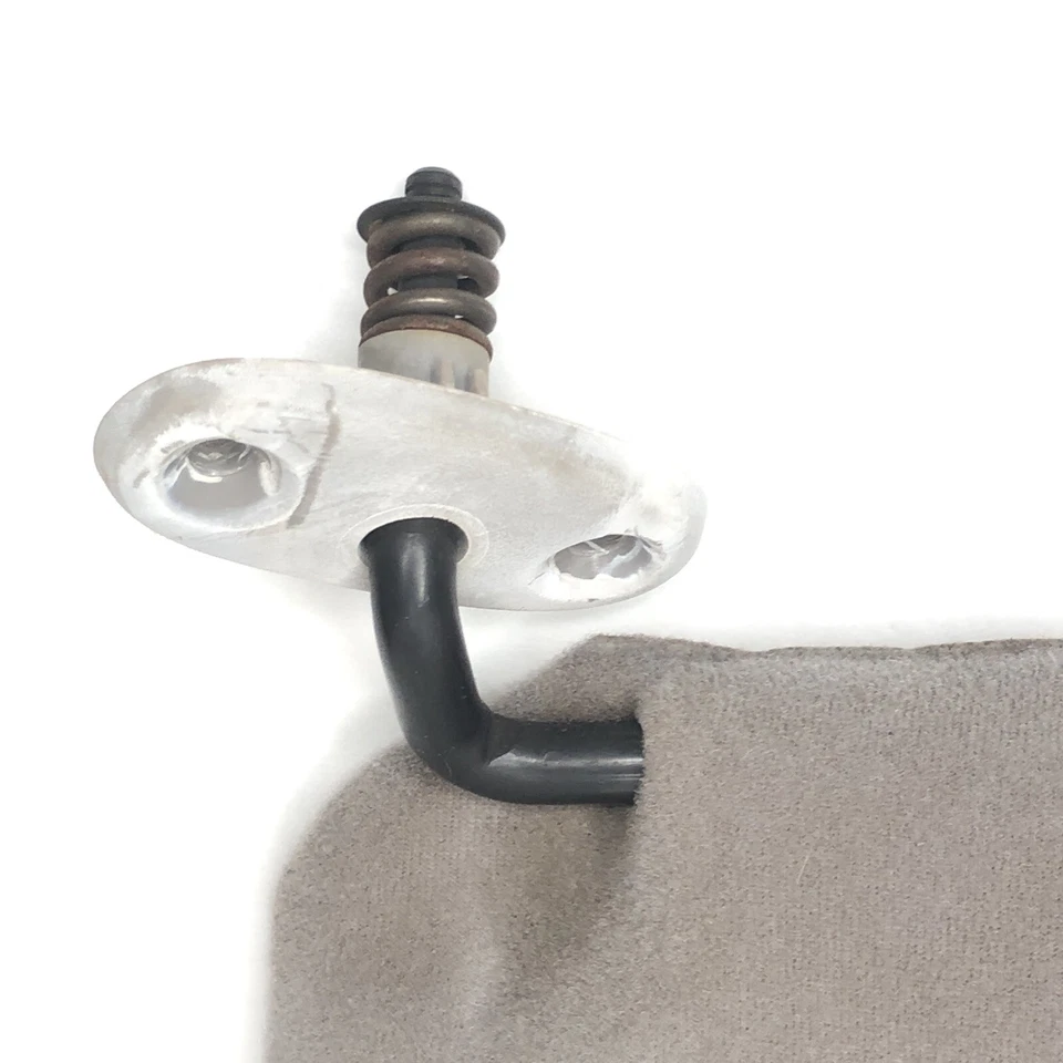 Nissan Sentra 1991 1992 1993 1994 conductor lado izquierdo parasol tela gris OEM Foto 4 de 4