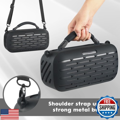 Housse Etui en Silicone pour Enceinte Portable Bose SoundLink Max, Protecteur de Voyage - Photo 3/5