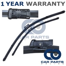 Direct Fit Windscreen Wiper Blades Front Fits VW Golf Mk6 2.0 GTI - 5YR WARRANTY